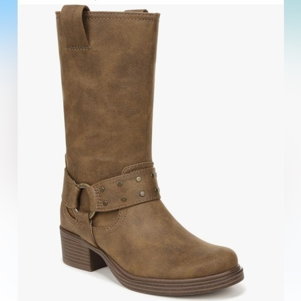 ▶️ ZODIAC ◀️ Jolie-Moto Mid Calf Moto Boots. 7.5